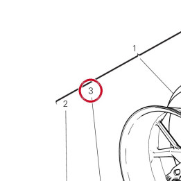 Entretoise 71411441A — réf. 71411441A | Ducati Store