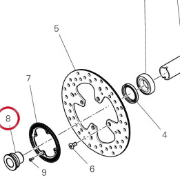 Entretoise 7131F401BA — réf. 7131F401BA | Ducati Store