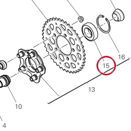 Roulement 70242431A — réf. 70242431A | Ducati Store