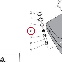 Entretoise 7131C961A — réf. 7131C961A | Ducati Store