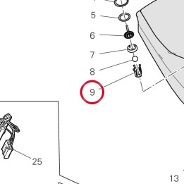 Support 8291H141A — réf. 8291H141A | Ducati Store