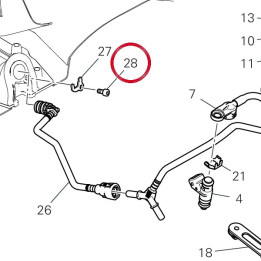 Vis tceif M5X12 77110381A — réf. 77110381A | Ducati Store