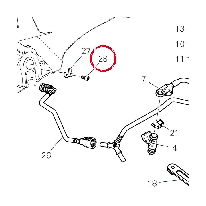 Vis tceif M5X12 77110381A — réf. 77110381A | Ducati Store
