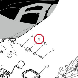Joint en caoutchouc — réf. 76414272A | Ducati Store