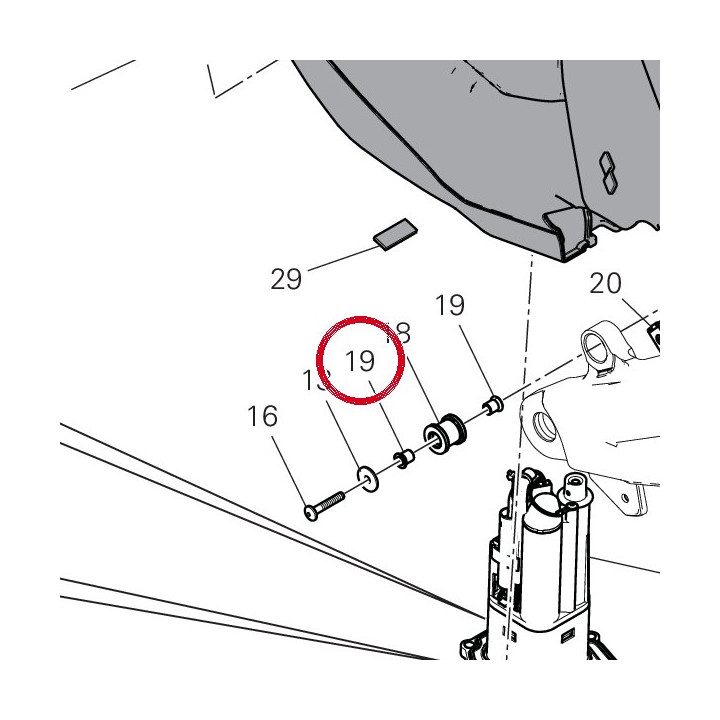 Entretoise 7131C881BA — réf. 7131C881BA | Ducati Store