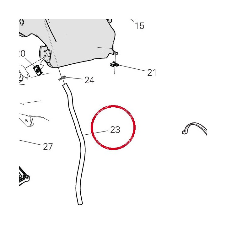 Tuyau 59018911A — réf. 59018911A | Ducati Store