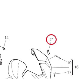 Tampon caoutchouc 86612241A — réf. 86612241A | Ducati Store
