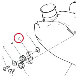 Support 57611091AA — réf. 57611091AA | Ducati Store