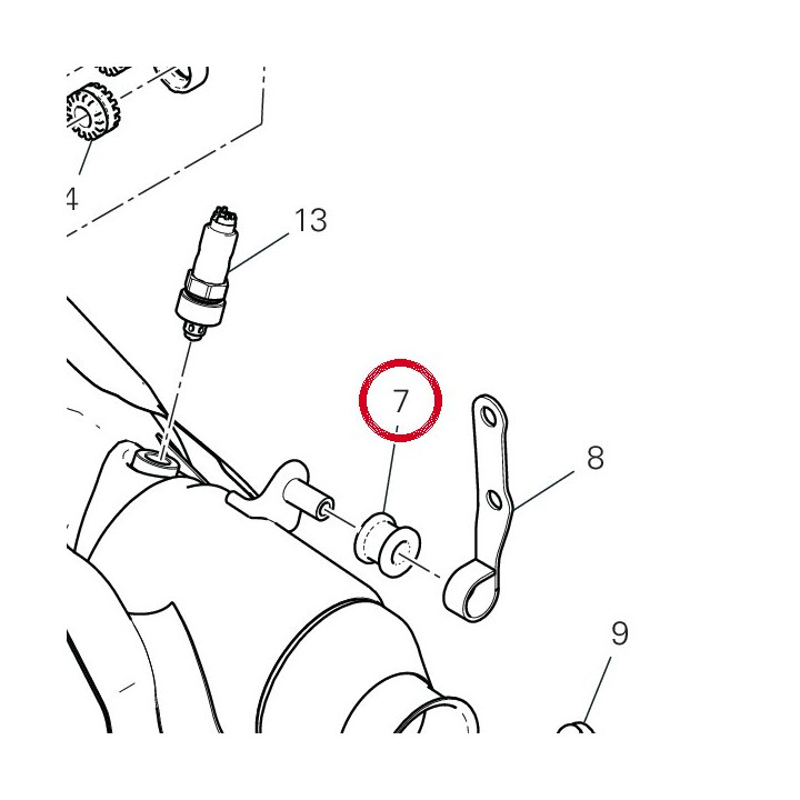 Caoutchouc 76412472A — réf. 76412472A | Ducati Store
