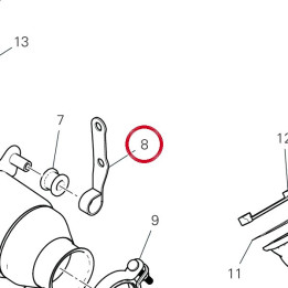 Bride avant 8301J321AA — réf. 8301J321AA | Ducati Store