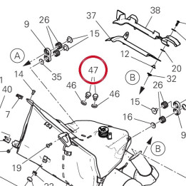 Bouchon fileté 78011591A — réf. 78011591A | Ducati Store