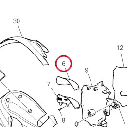 Reflechissant la chaleur — réf. 4601P331B | Ducati Store