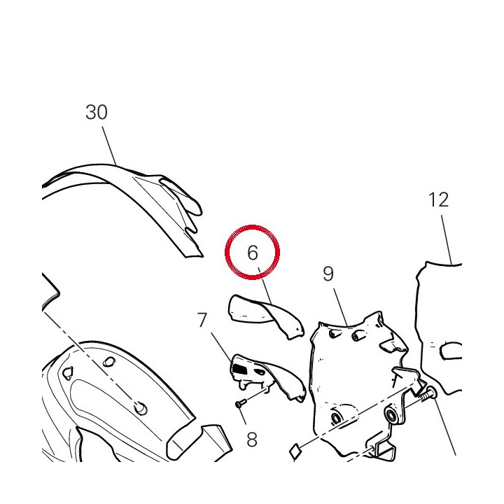 Reflechissant la chaleur — réf. 4601P331B | Ducati Store