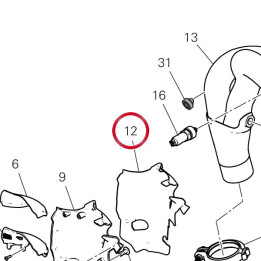 Reflechissant la chaleur — réf. 4601P251B | Ducati Store