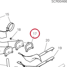 Joint tuyau échappement — réf. 79010321B | Ducati Store