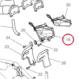 Cache boîte de vitesses — réf. 4601P411A | Ducati Store