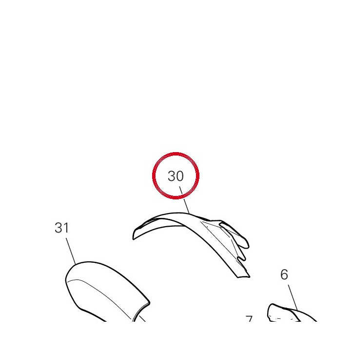 Reflechissant la chaleur — réf. 4601T532A | Ducati Store