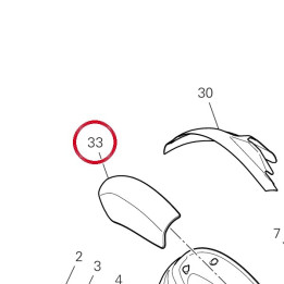 Pare-Chaleur arrière — réf. 4601T511A | Ducati Store