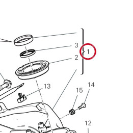 Cadre 47122272BA — réf. 47122272BA | Ducati Store