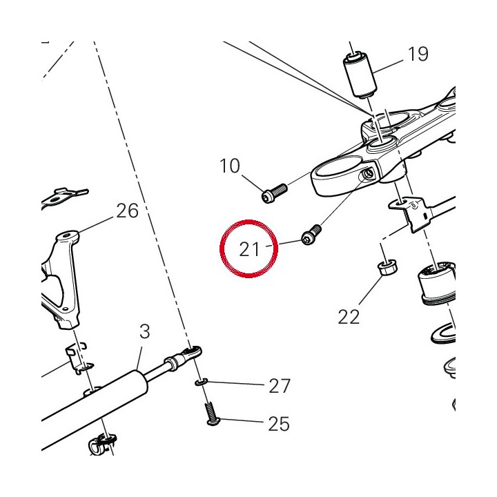 Vis 7715725BG — réf. 7715725BG | Ducati Store
