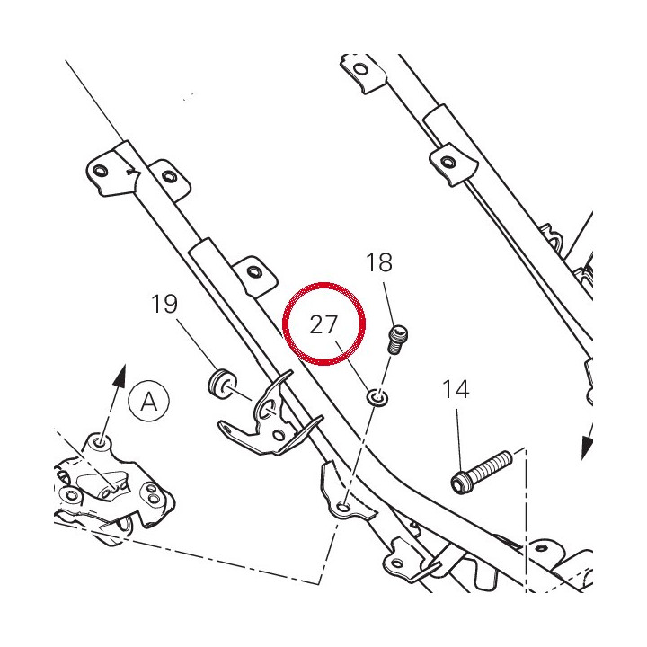 Rondelle dentelee 85540091A — réf. 85540091A | Ducati Store