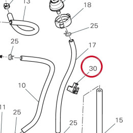 Collier Passe-Tube 74111612A — réf. 74111612A | Ducati Store