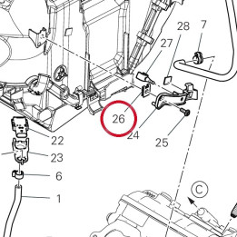 Fixation rapide M4 85041021A — réf. 85041021A | Ducati Store