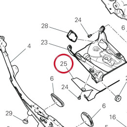 Reflechissant la chaleur — réf. 4601P302A | Ducati Store