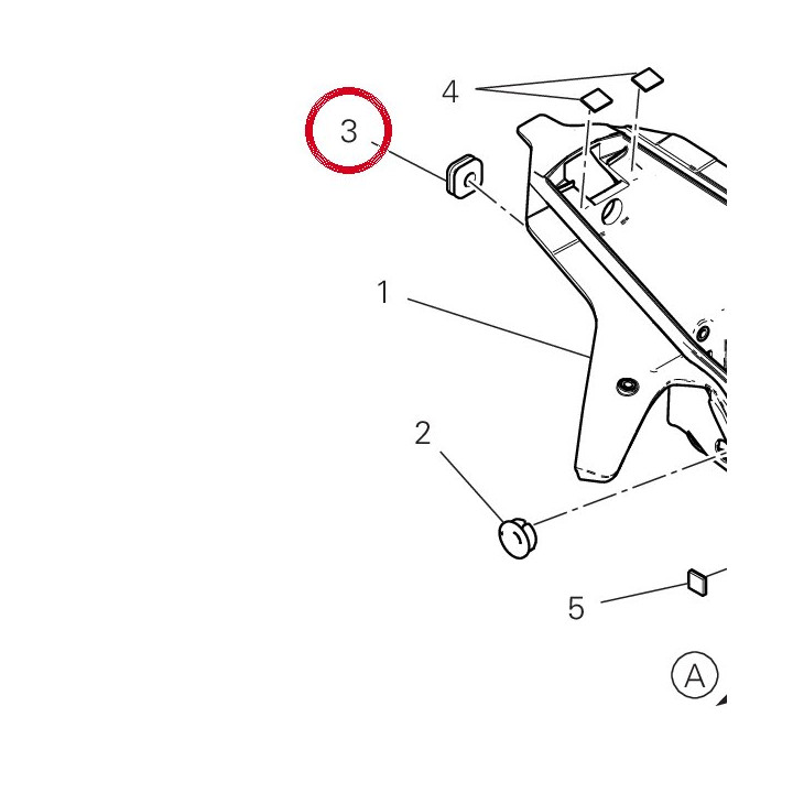 Caoutchouc 76417781B — réf. 76417781B | Ducati Store