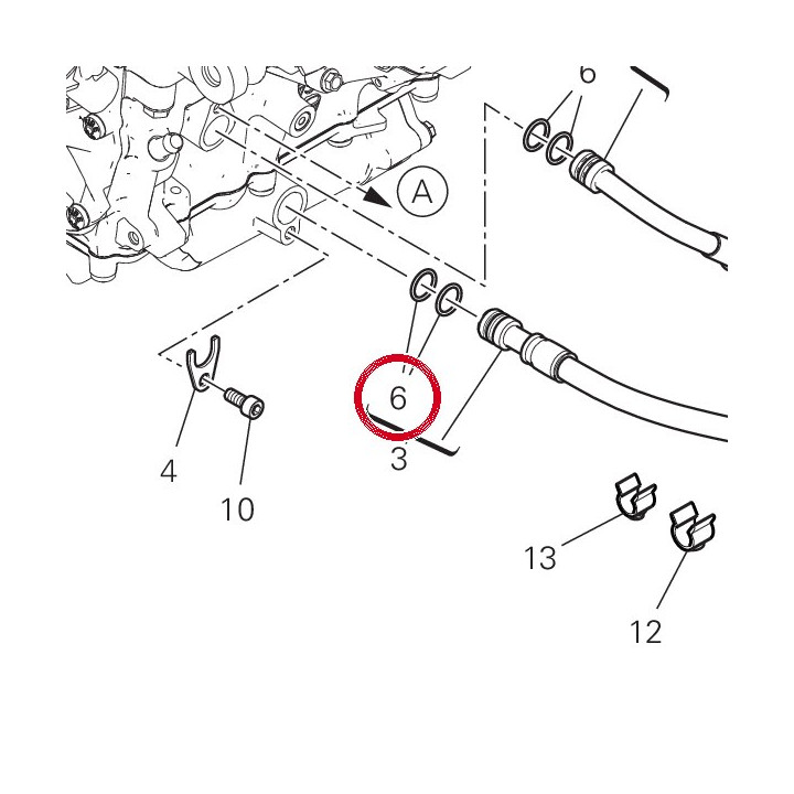 Joint D'Etancheite 88643141A — réf. 88643141A | Ducati Store