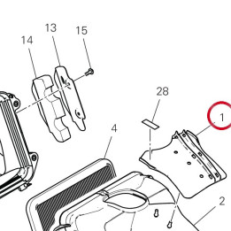 Support câblage 8291H031A — réf. 8291H031A | Ducati Store