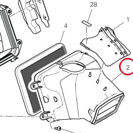 Canalisation aspiration — réf. 48411492A | Ducati Store