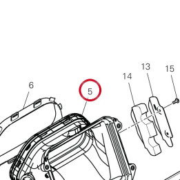 Canalisation aspiration — réf. 48413381C | Ducati Store