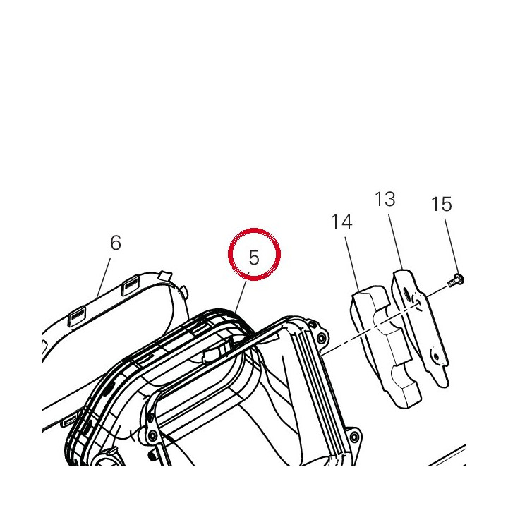 Canalisation aspiration — réf. 48413381C | Ducati Store