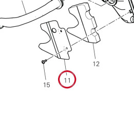 Couvercle droit 4601R861A — réf. 4601R861A | Ducati Store
