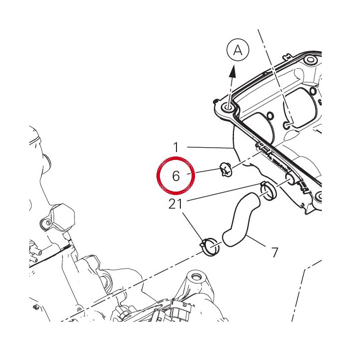 Bouchon 87211261AB — réf. 87211261AB | Ducati Store