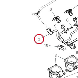 Tour parcours tuyaux — réf. 59028761A | Ducati Store