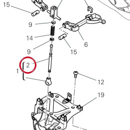 Tige 11711791A — réf. 11711791A | Ducati Store