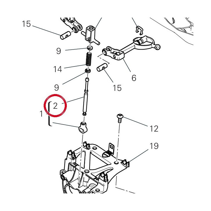 Tige 11711791A — réf. 11711791A | Ducati Store