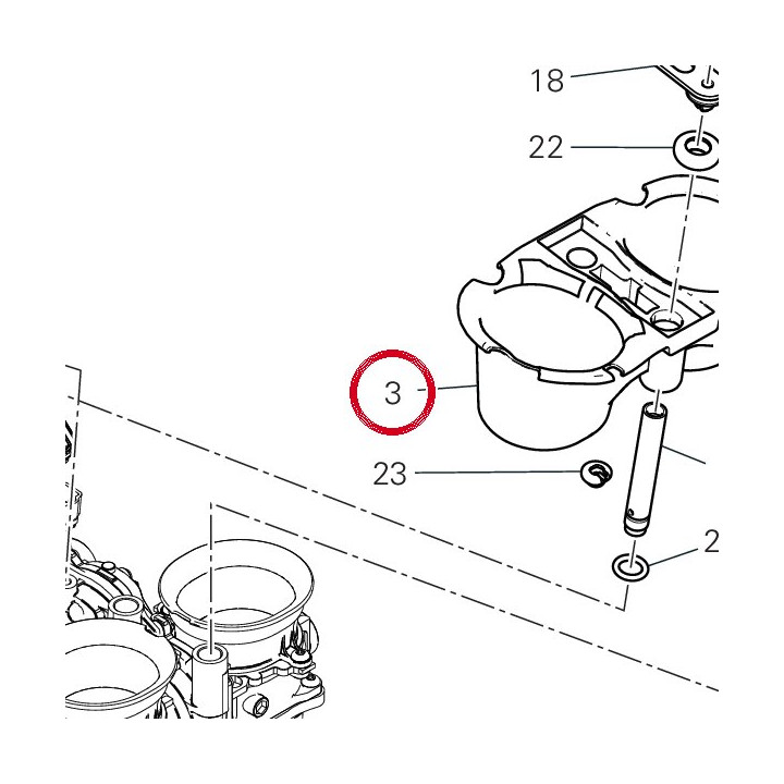 Manchon 135P0751A — réf. 135P0751A | Ducati Store
