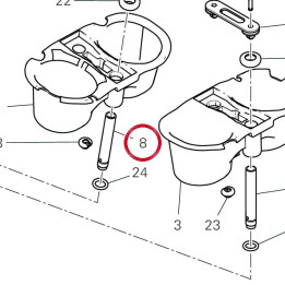 Colonne 68411362BA — réf. 68411362BA | Ducati Store