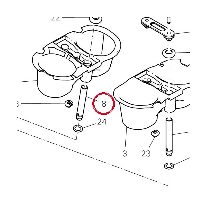 Colonne 68411362BA — réf. 68411362BA | Ducati Store