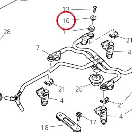 Entretoise 71615501AA — réf. 71615501AA | Ducati Store