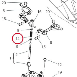 Ressort 79916471A — réf. 79916471A | Ducati Store