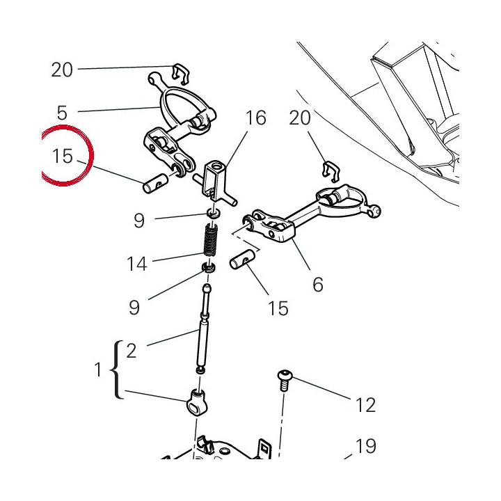 Pivot 82118461A — réf. 82118461A | Ducati Store