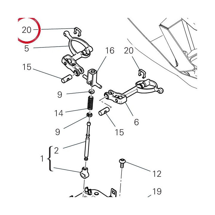 Jonc 8501A661A — réf. 8501A661A | Ducati Store