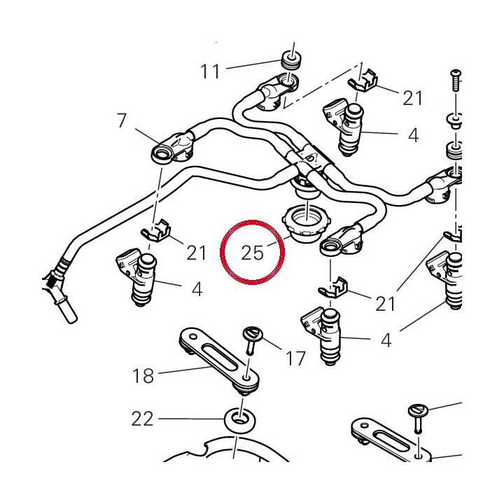 Antivibration 70011231AA — réf. 70011231AA | Ducati Store