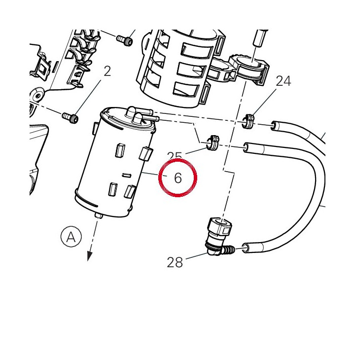 Canister 42640081A — réf. 42640081A | Ducati Store