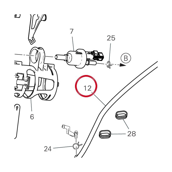 Tuyau 59019521A — réf. 59019521A | Ducati Store