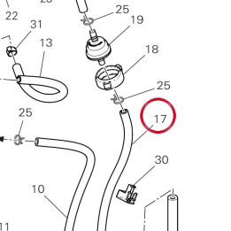 Tuyau 93511501A — réf. 93511501A | Ducati Store